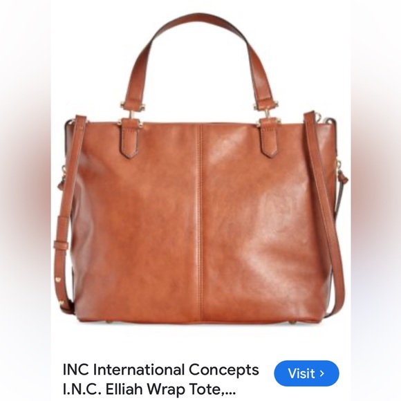 INC International Concepts Handbags - INC International Concepts Brown Tote Bag